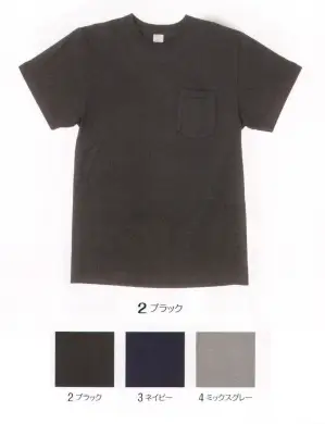 ヘビーウェイト ポケット付Tシャツ